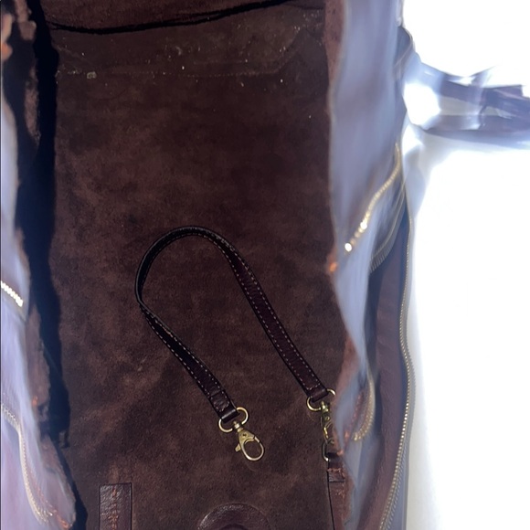 ☀️SALE☀️Vintage Pebbled Leather Tote Bag - Picture 12 of 13